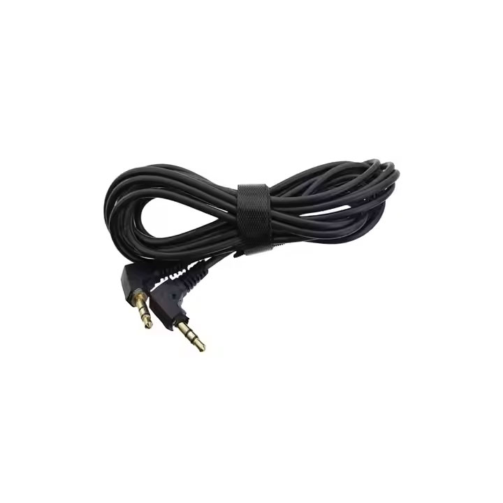 L-Shaped 3.5mm Headphones for Dual-Sided Use with Computers